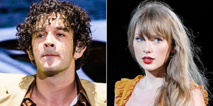 Matthew Healy and Taylor Swift