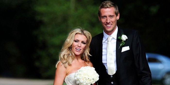Abigail Clancy and Peter Crouch