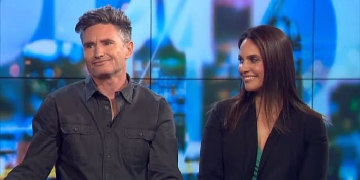 Dave Hughes and Holly Ife