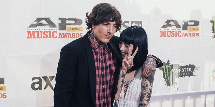 Hannah Snowdon and Oliver Sykes