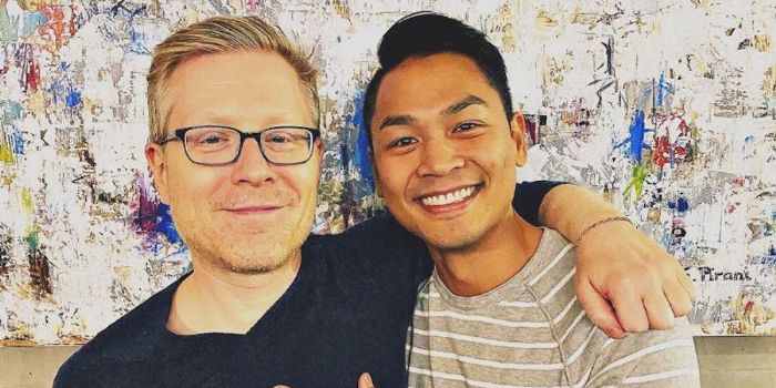 Anthony Rapp and Ken Ithipholon