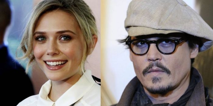 Ashley Olsen and Johnny Depp