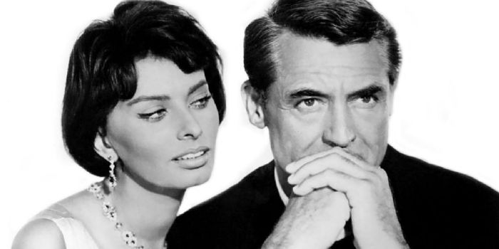 Cary Grant and Sophia Loren
