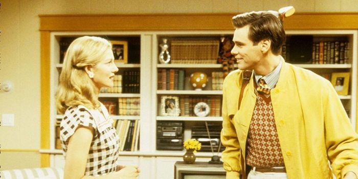 Jim Carrey and Laura Linney