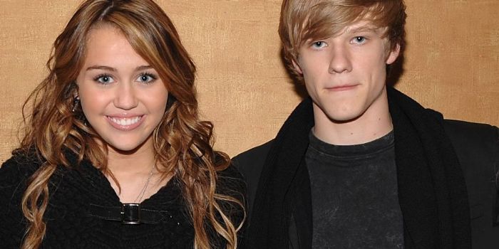 Miley Cyrus and Lucas Till
