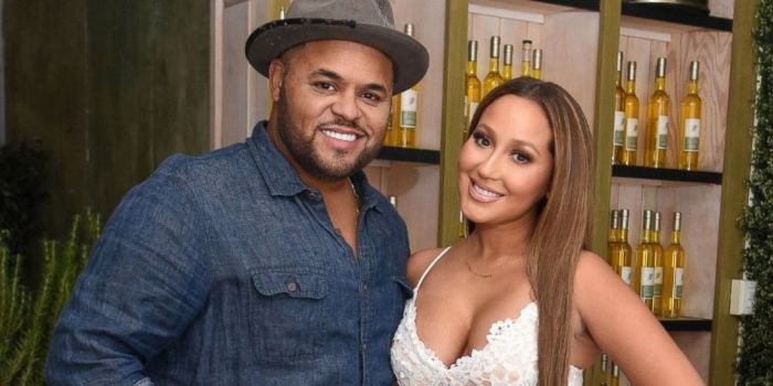 Adrienne Bailon and Israel Houghton