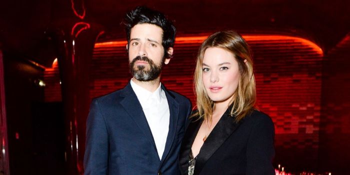 Camille Rowe and Devendra Banhart