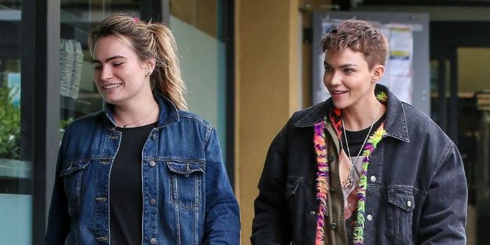 Kathryn Gallagher and Ruby Rose