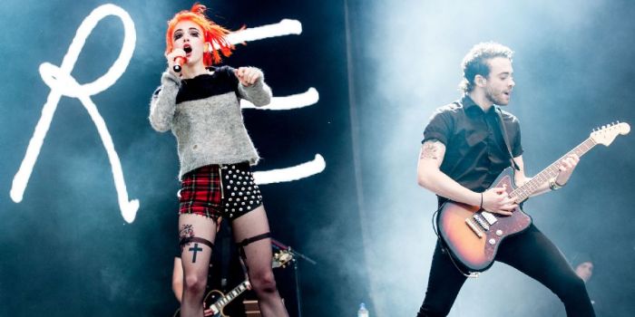 Taylor York and Hayley Williams