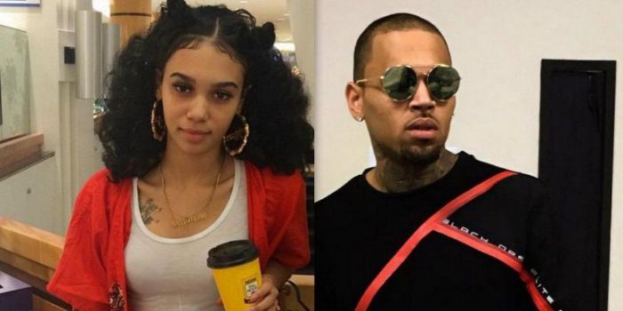Chris Brown and Indya Marie