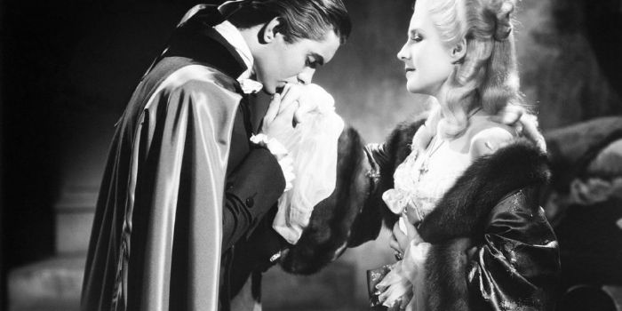 Tyrone Power and Norma Shearer