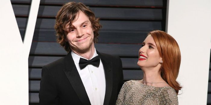 Emma Roberts and Evan Peters