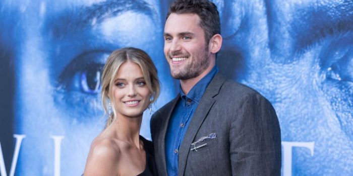 Kevin Love and Kate Bock