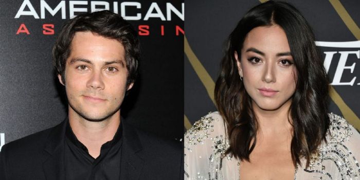 Dylan O'Brien and Chloe Bennet