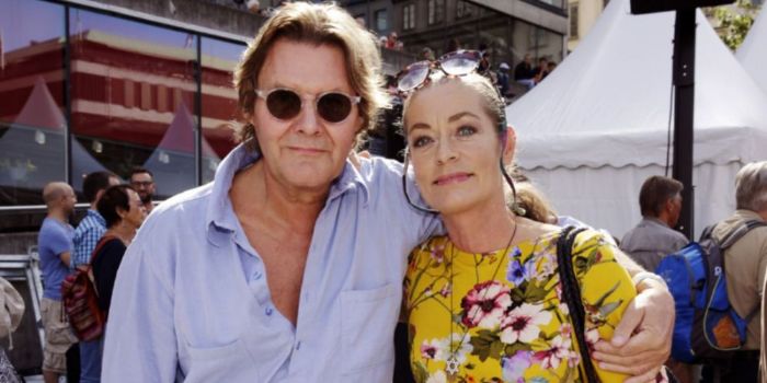 Johan Rabaeus and Camilla Thulin