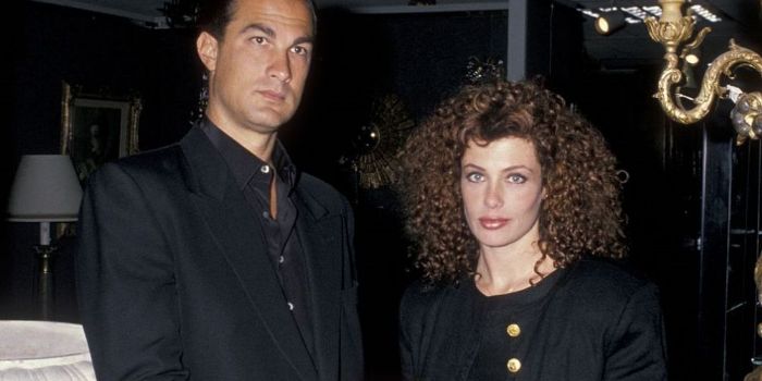 Kelly LeBrock and Steven Seagal