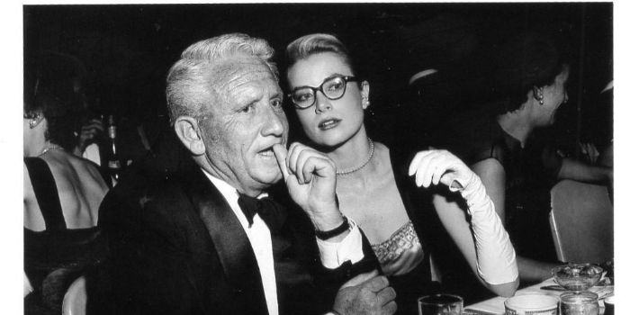 Grace Kelly and Spencer Tracy