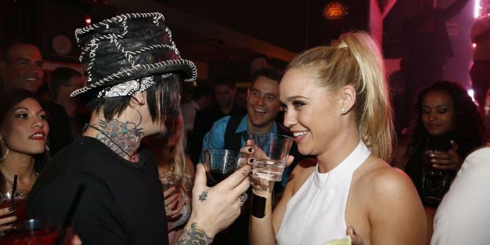 DJ Ashba and Becca Tobin