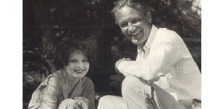 Victor Fleming and Clara Bow