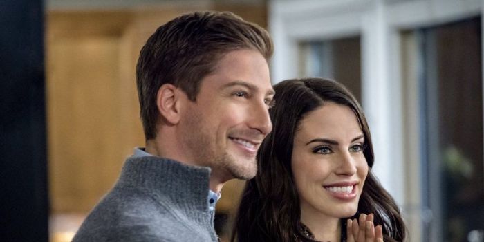 Jessica Lowndes and Daniel Lissing