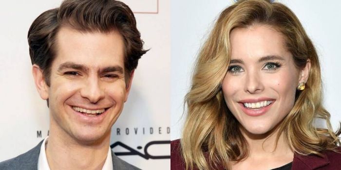Andrew Garfield and Susie Abromeit