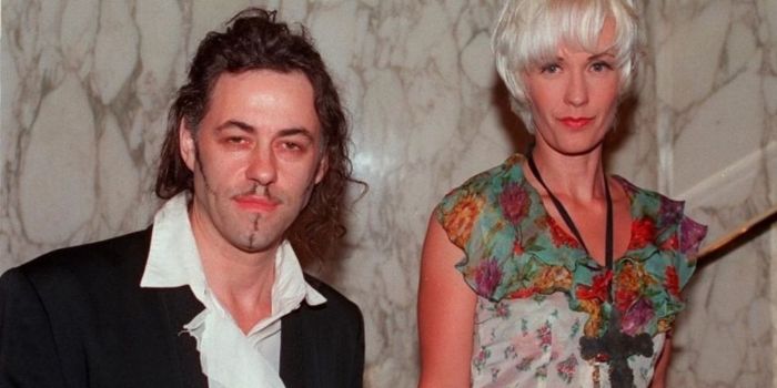 Paula Yates and Bob Geldof