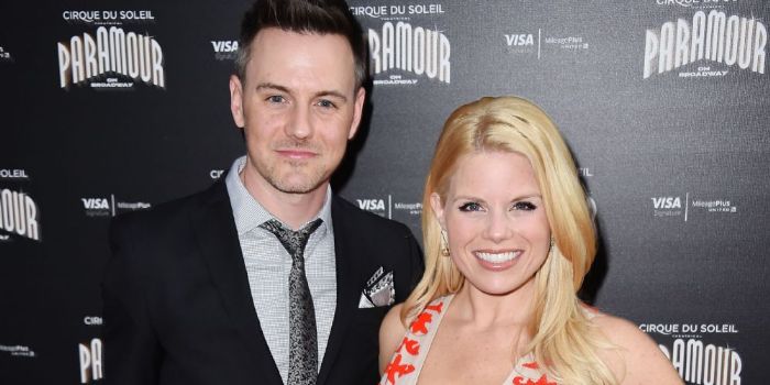 Brian Gallagher and Megan Hilty