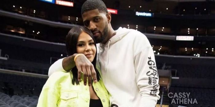 Paul George and Daniela Rajic