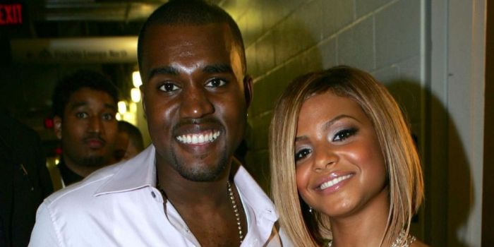 Kanye West and Christina Milian