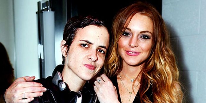 Lindsay Lohan and Samantha Ronson