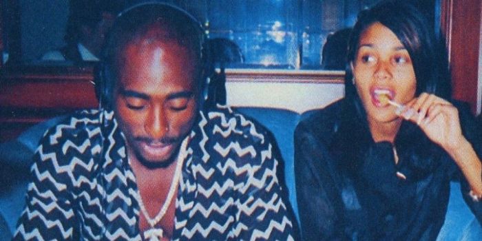 Kidada Jones and Tupac Shakur