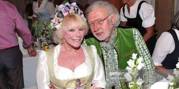 Elke Sommer and Wolf Walther
