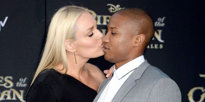 Lindsey Vonn and Kenan Smith