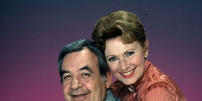 Marion Ross and Tom Bosley