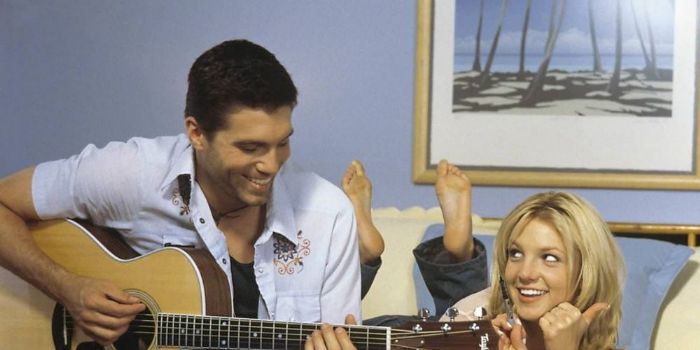 Britney Spears and Anson Mount