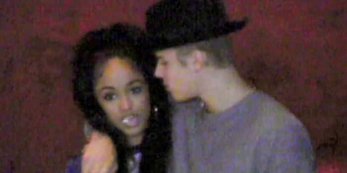 Kayla Phillips and Justin Bieber