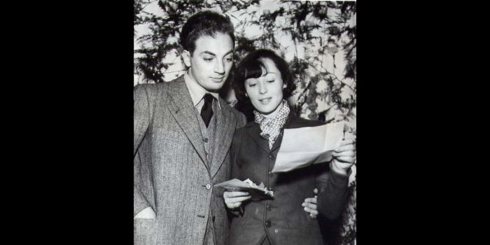 Clifford Odets and Luise Rainer