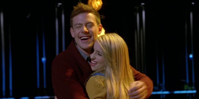 Cory Monteith and Dianna Agron
