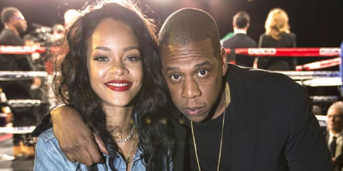 Jay-Z and Rihanna