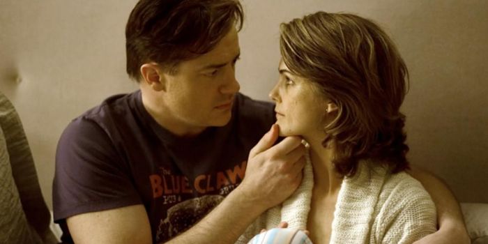 Keri Russell and Brendan Fraser