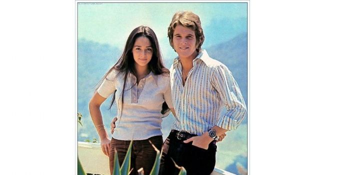 Olivia Hussey and Dean Paul Martin
