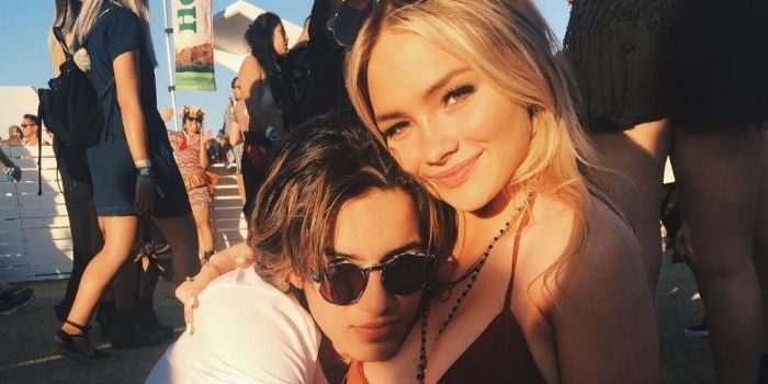 Natalie Alyn Lind and Aramis Knight